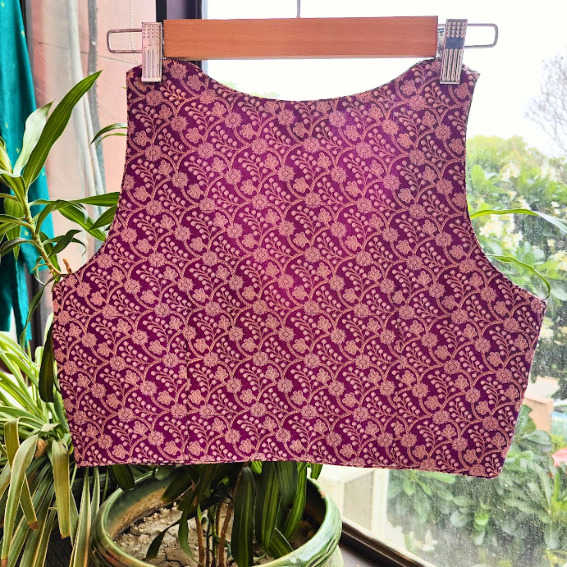 Readymade Banarasi Silk Blouse